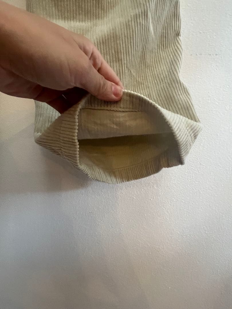 専用　　美品　SHISHIKUI CORDUROY BAKER / CREAM