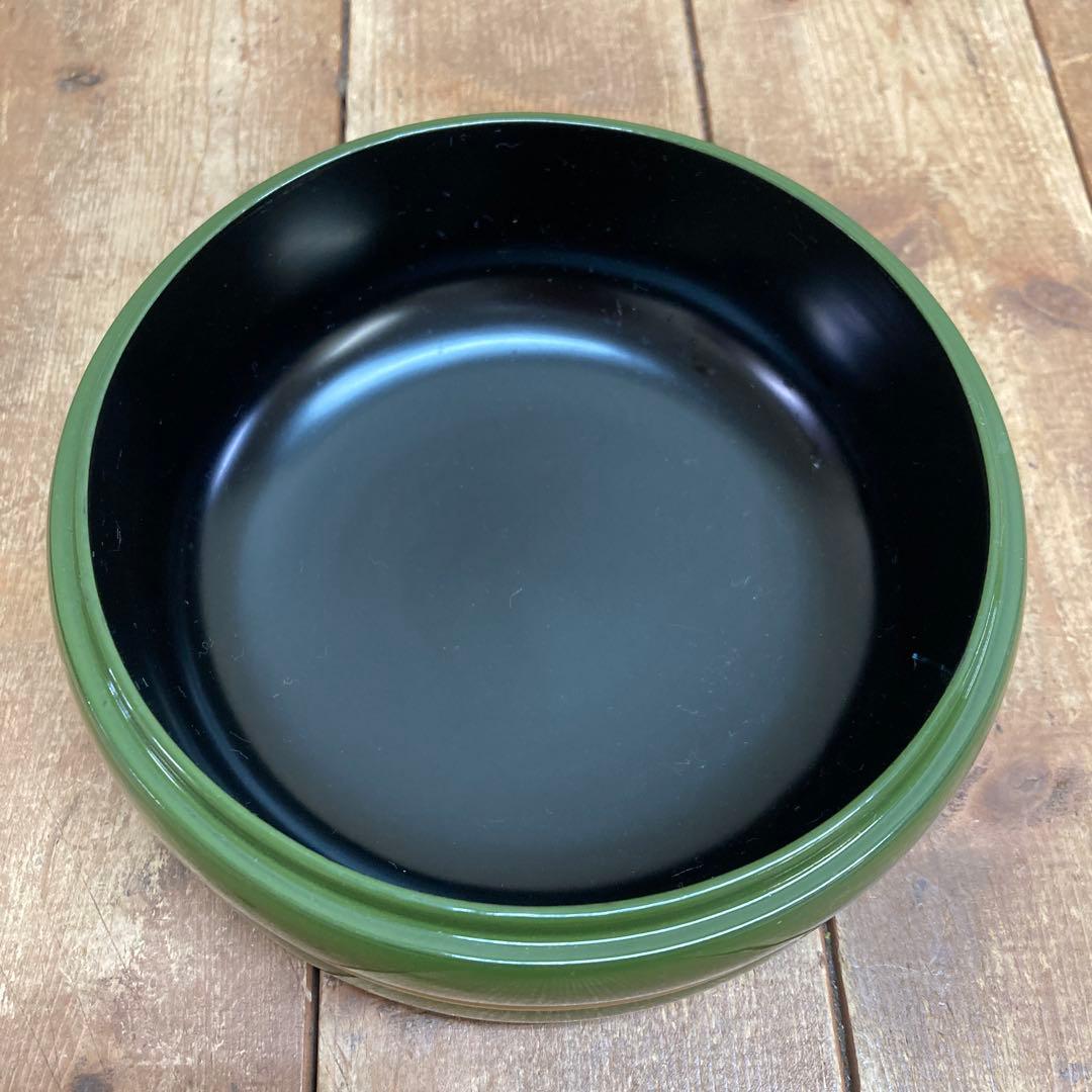 D5 和風 漆器 飾り紐付き 丸型 容器 重箱 菓子器 小物入れ 食籠 組紐