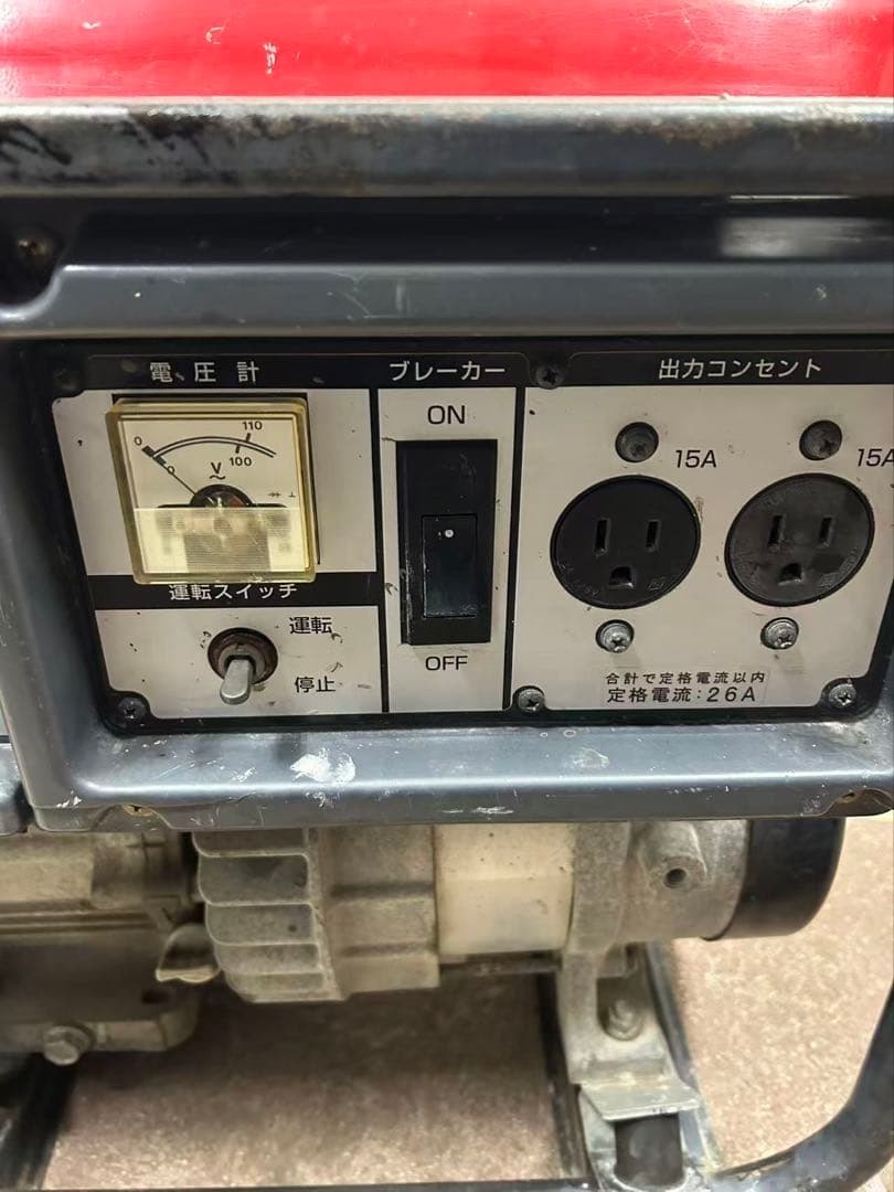 新ダイワ shindaiwa EGR2600 発電機　動作確認済み (B858)