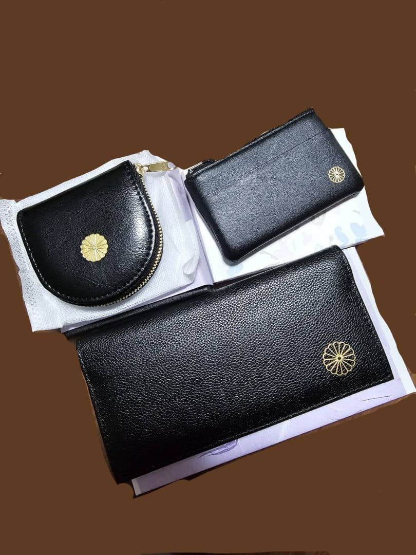 皇居　財布3点セット