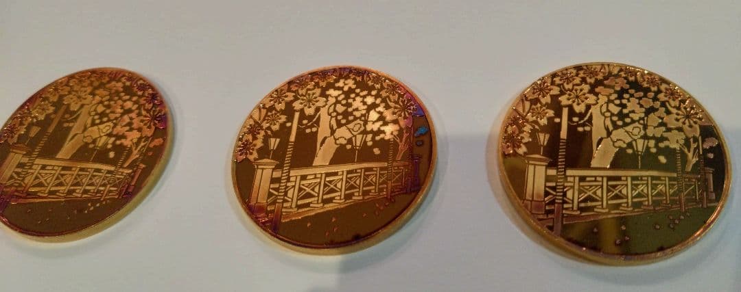 J*☺様 桜の通り抜け 2009 平野撫子 記念銀メダル（メダルのみ）