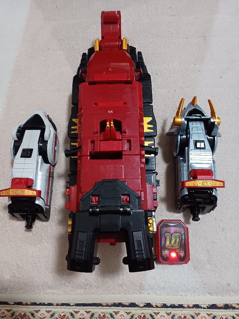 炎神戦隊ゴーオンジャー キョウレツオー ソウル付 髭パーツ無