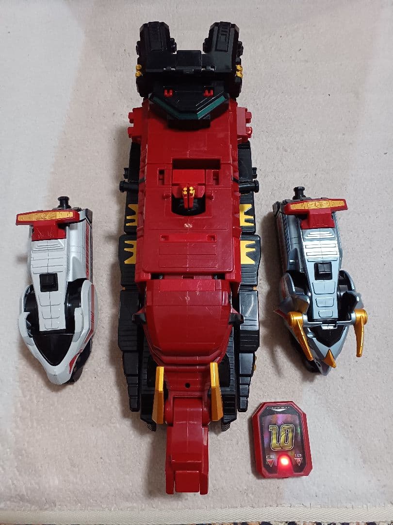 炎神戦隊ゴーオンジャー キョウレツオー ソウル付 髭パーツ無