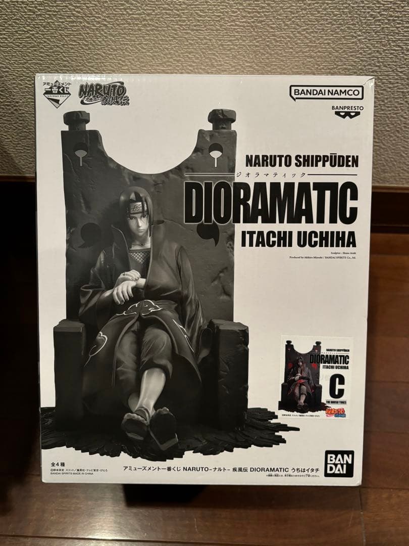 NARUTO 疾風伝　DIORAMATIC C賞　うちはイタチ　フィギュア