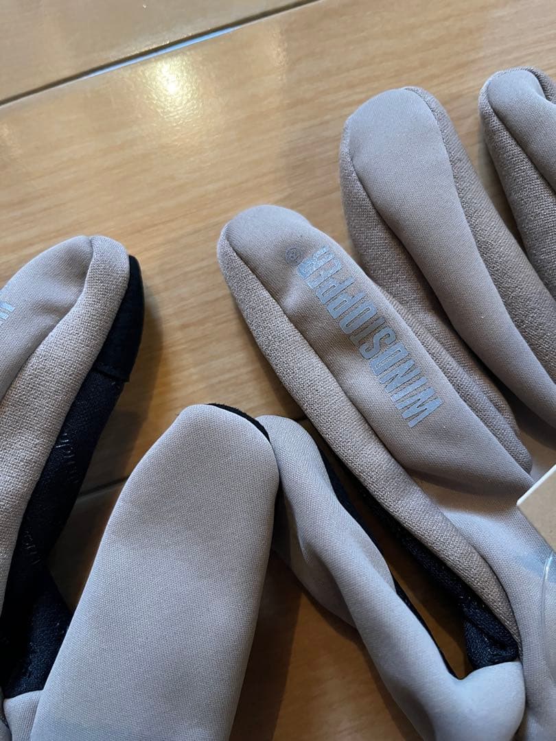 Supreme WINDSTOPPER Zip Gloves Taupe 新品