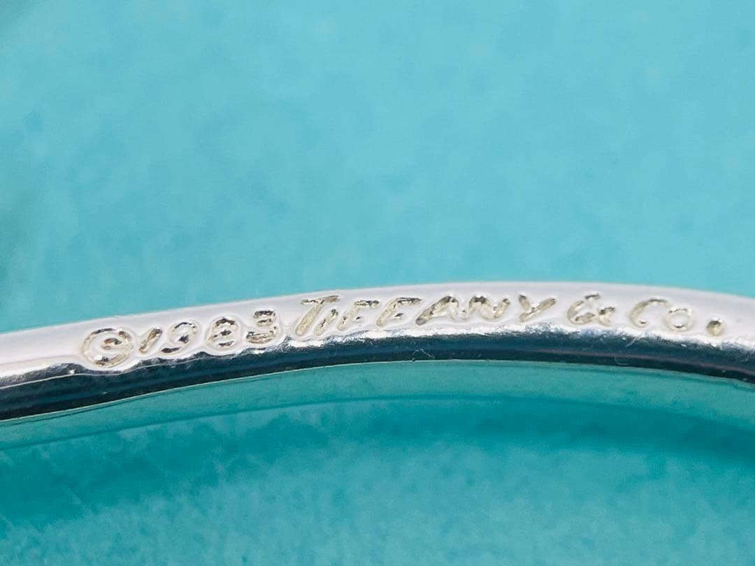 c583 美品　ティファニー　アルファベット「t」イニシャル「T」ブローチ925