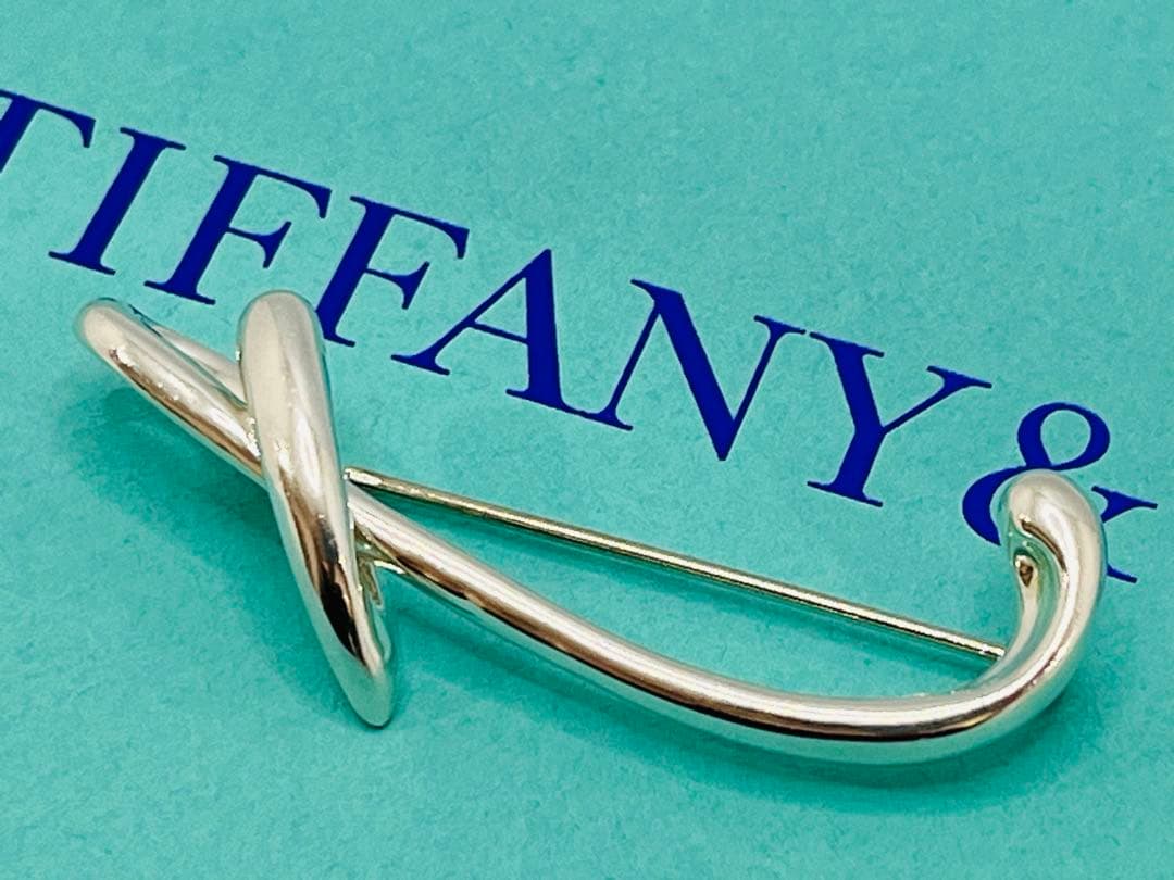 c583 美品　ティファニー　アルファベット「t」イニシャル「T」ブローチ925