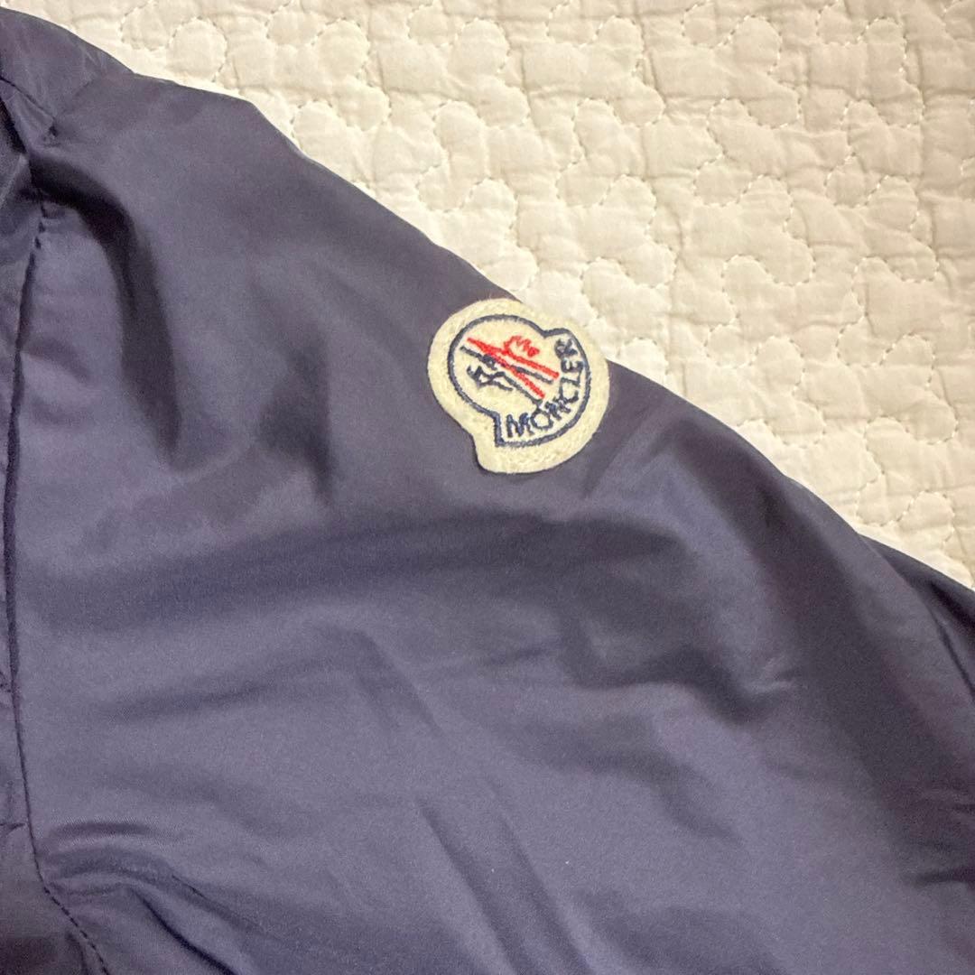 モンクレール　パーカーブルゾン美品18/24m 86㎝ネイビー