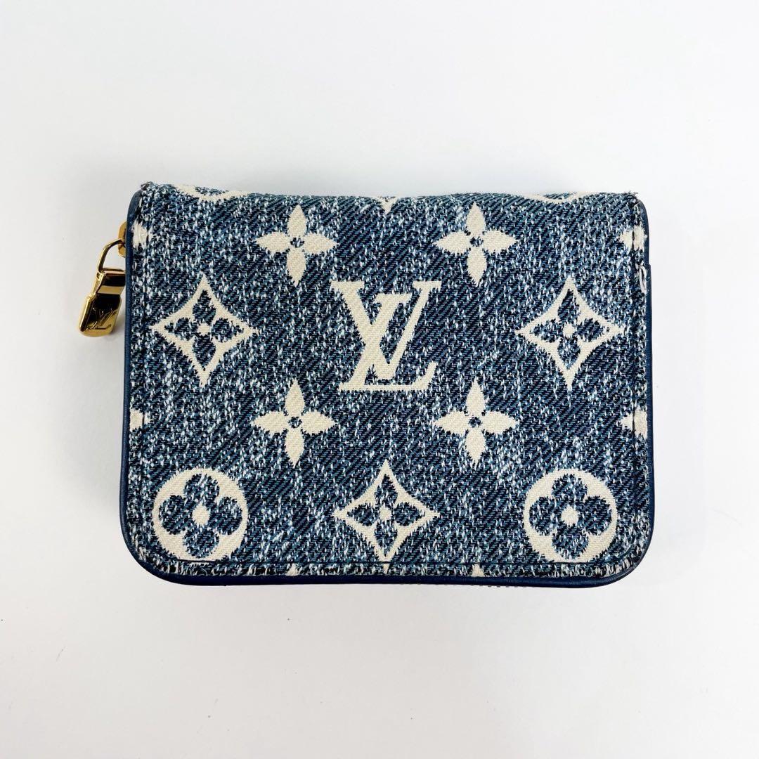 ✨美品✨ ルイヴィトン モノグラム デニム パース ジャガード 小銭入れ
