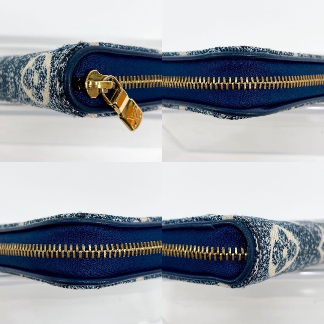 ✨美品✨ ルイヴィトン モノグラム デニム パース ジャガード 小銭入れ
