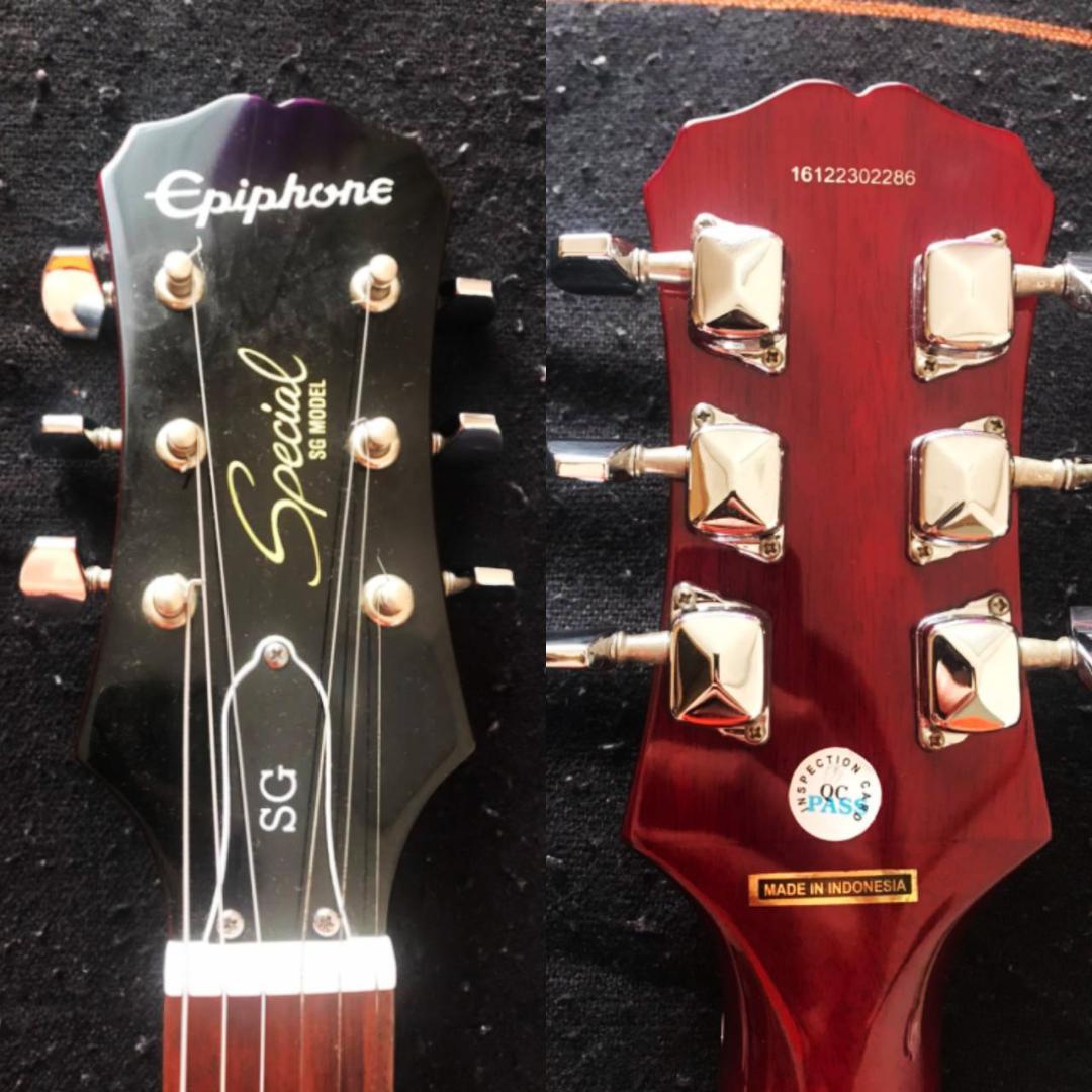 【完売しました】Epiphone SG special 彫刻加工済！
