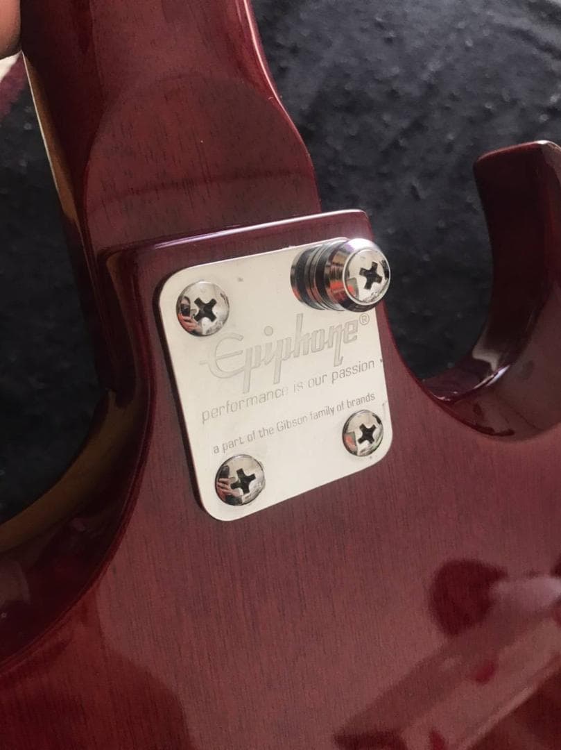 【完売しました】Epiphone SG special 彫刻加工済！