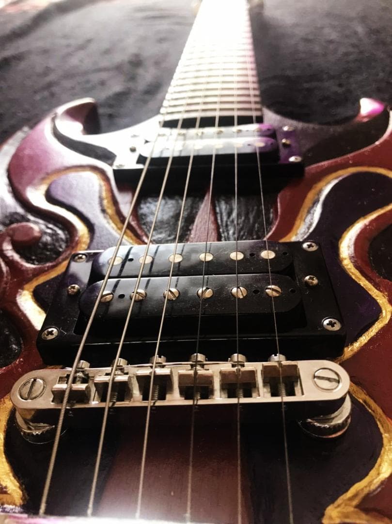 【完売しました】Epiphone SG special 彫刻加工済！