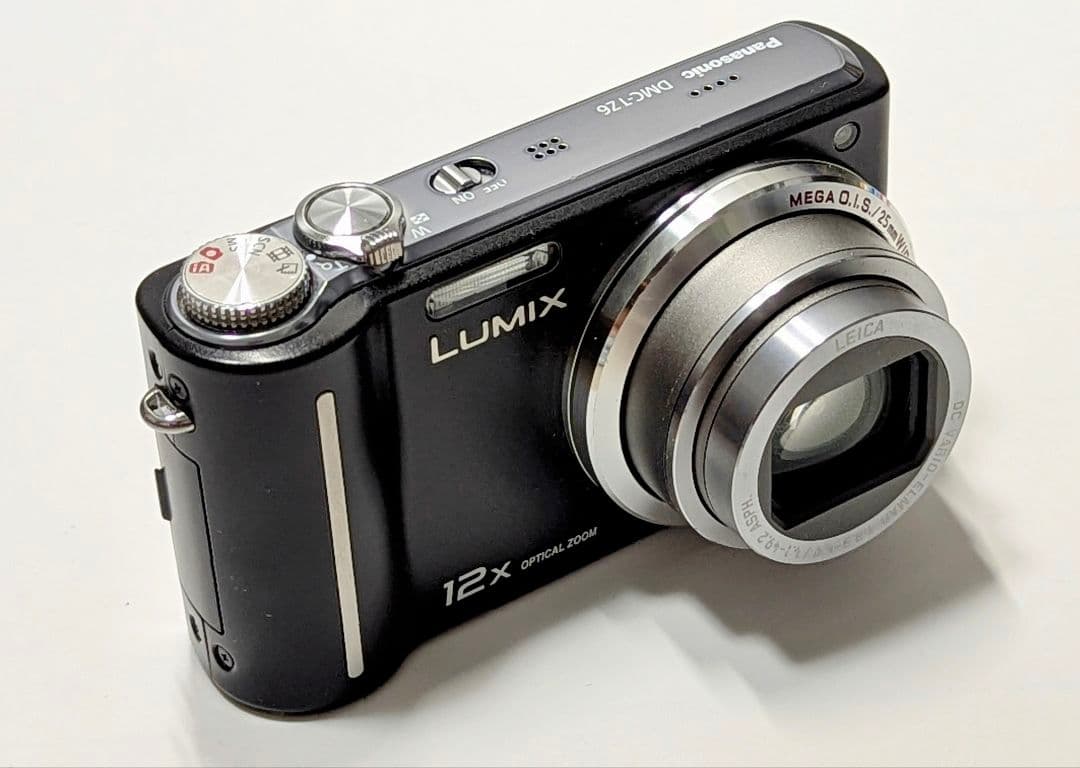 Panasonic DMC-TZ6 LEICAレンズ デジタルカメラ 動作品