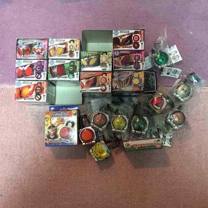 ロックシード　バラ売り 在庫処分 メッキ DX 斬月