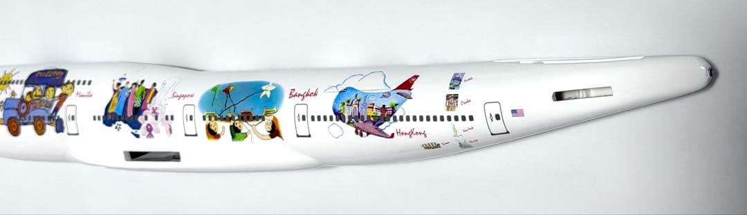 hogan 1/200 B747-400ノースウエスト航空 特別塗装　　　ギア付