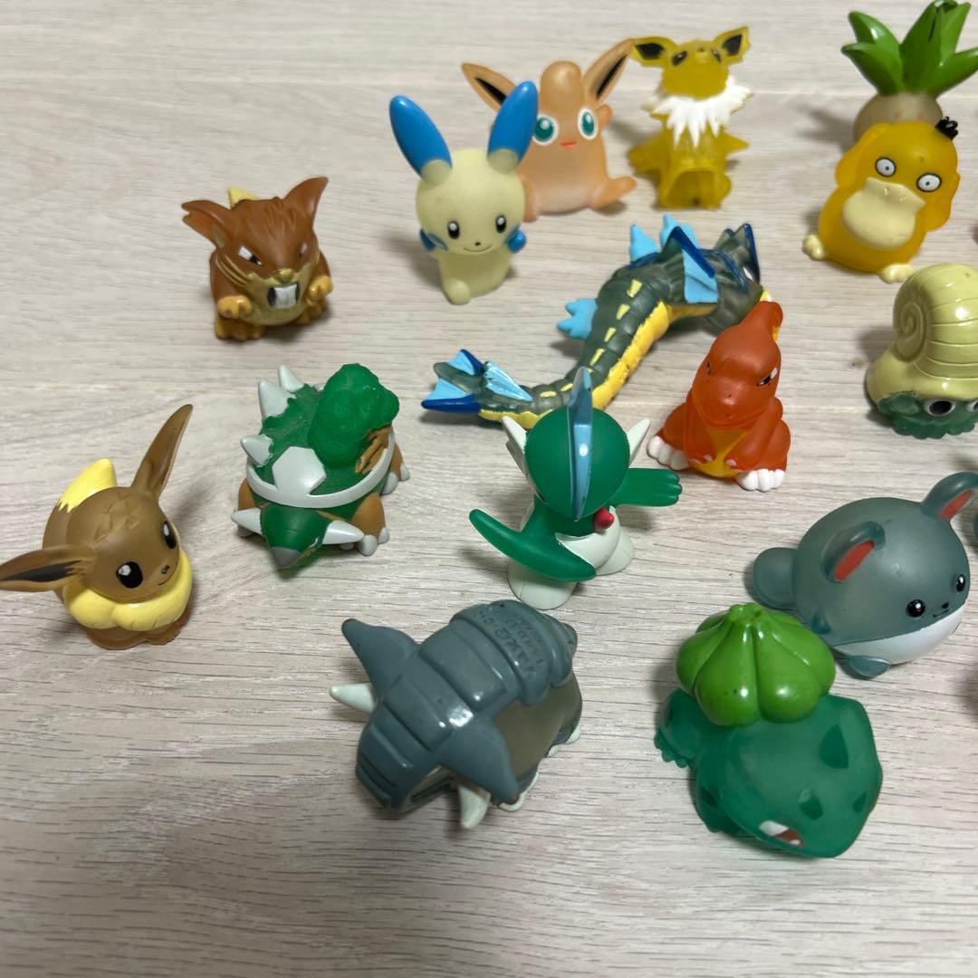 【希少品】ポケモンキッズ　ポケモン指人形豪華　クリアバージョン34個セット