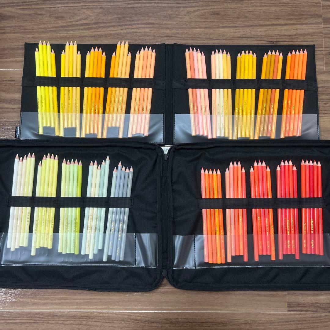 フェリシモ500色色鉛筆　専用収納ケース付き
