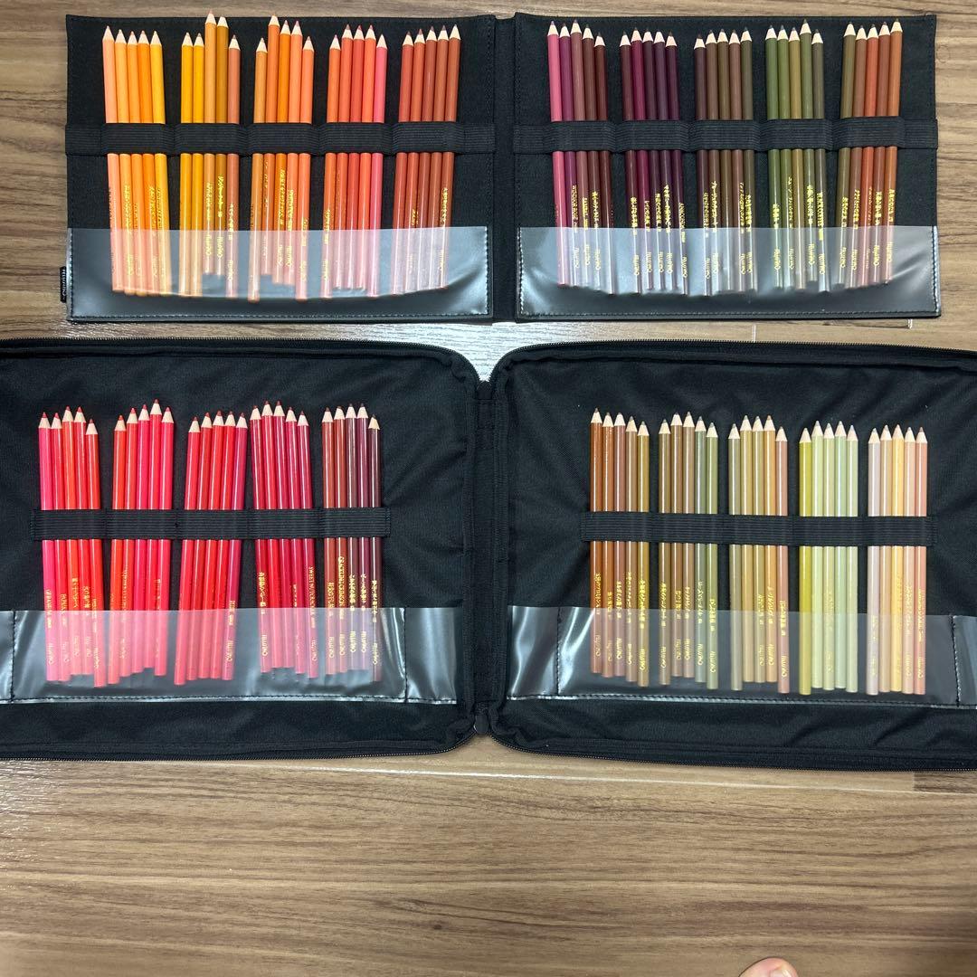 フェリシモ500色色鉛筆　専用収納ケース付き