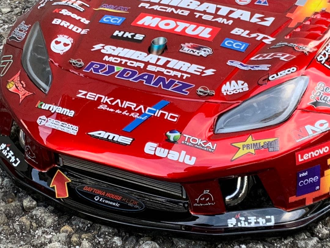 2024 SHIBATA GR86 D1GP ボディセット　完成品　未使用