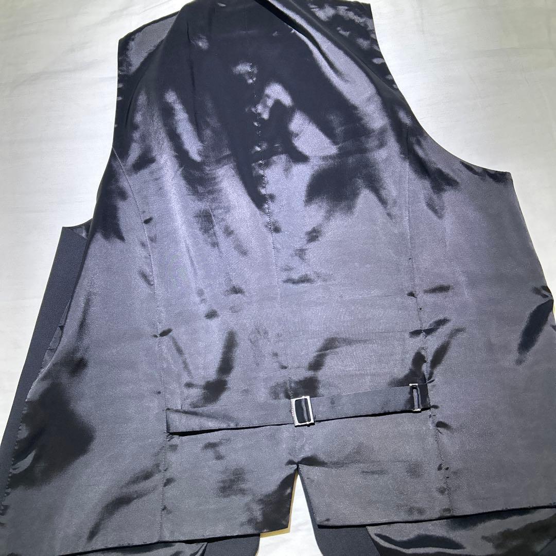 HUGO ヒューゴボス ブラック フォーマルベスト L/XL 極美品