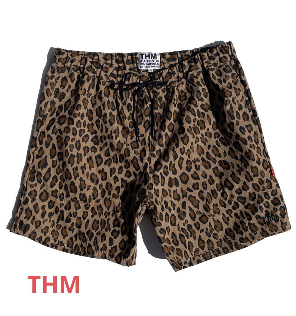 【THM】Leopard shorts Brown　Mサイズ