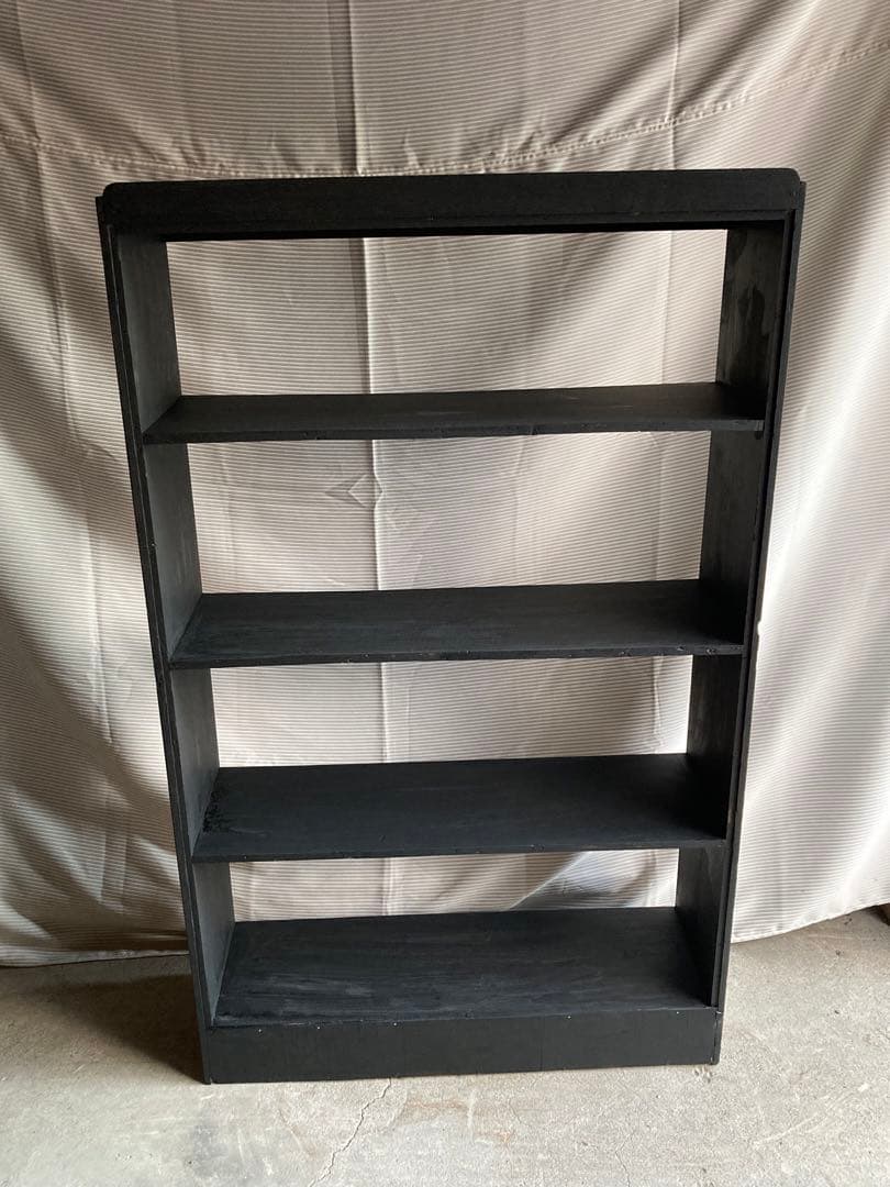 古道具　木製棚　本棚　飾り棚