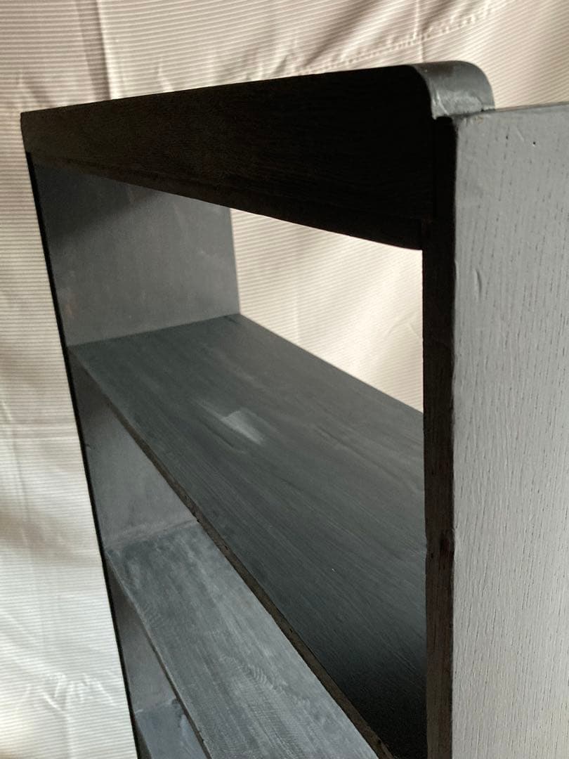 古道具　木製棚　本棚　飾り棚