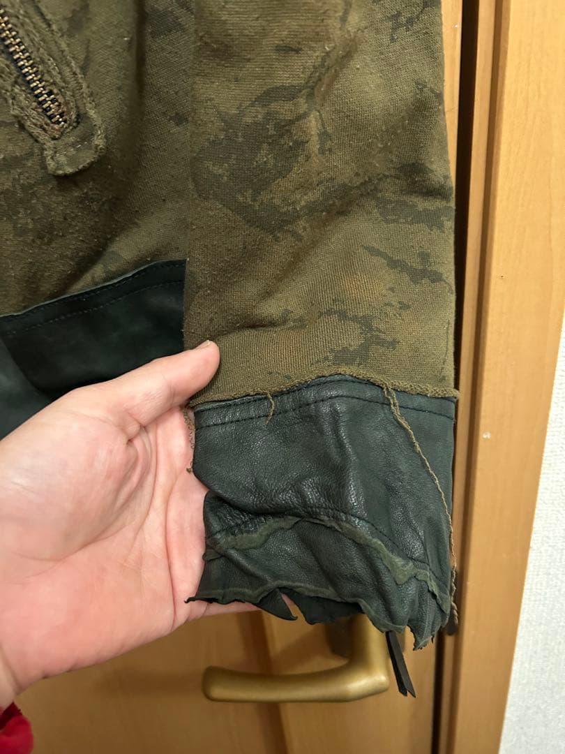 14th addiction ジップアップ　ブルゾン　迷彩　ty-b-03