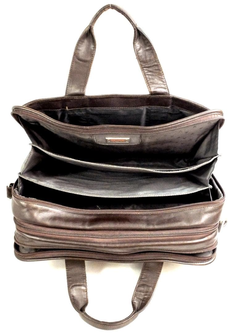 TUMI 96141BN4（廃番G4.4）レザーPCブリーフ 【稀少・ブラウン】