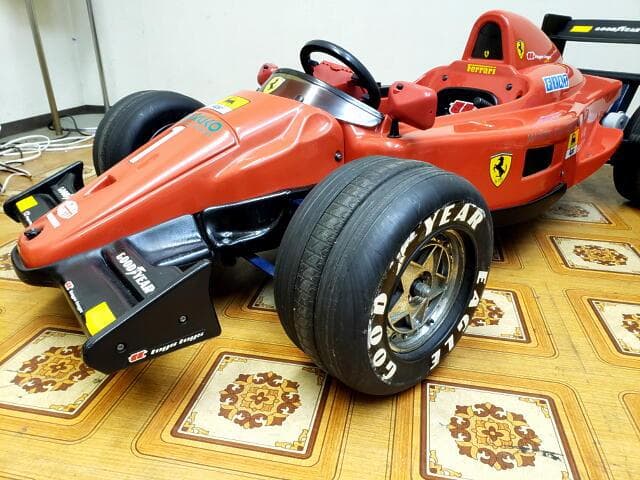 大きい Ferrari/フェラーリ F1 全長1820㎜ 乗れる 電動カー