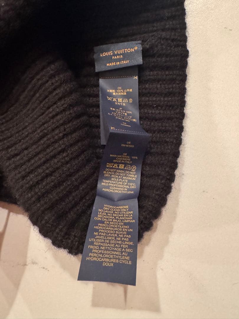 ルイヴィトン　ニット帽