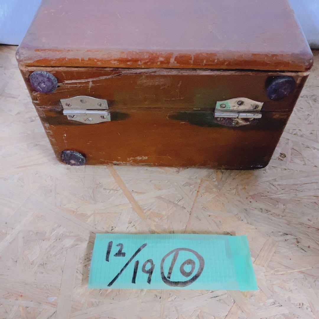 昭和アンティーク★接地抵抗測定器 アーステスター 木箱 現状渡し