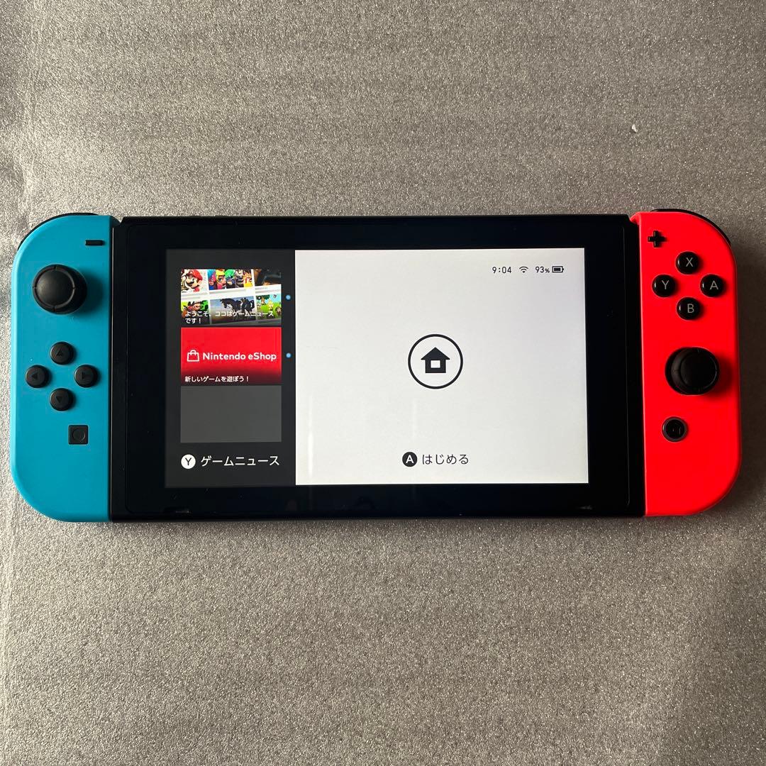 起動確認 初期化済 Nintendo Switch 本体2019