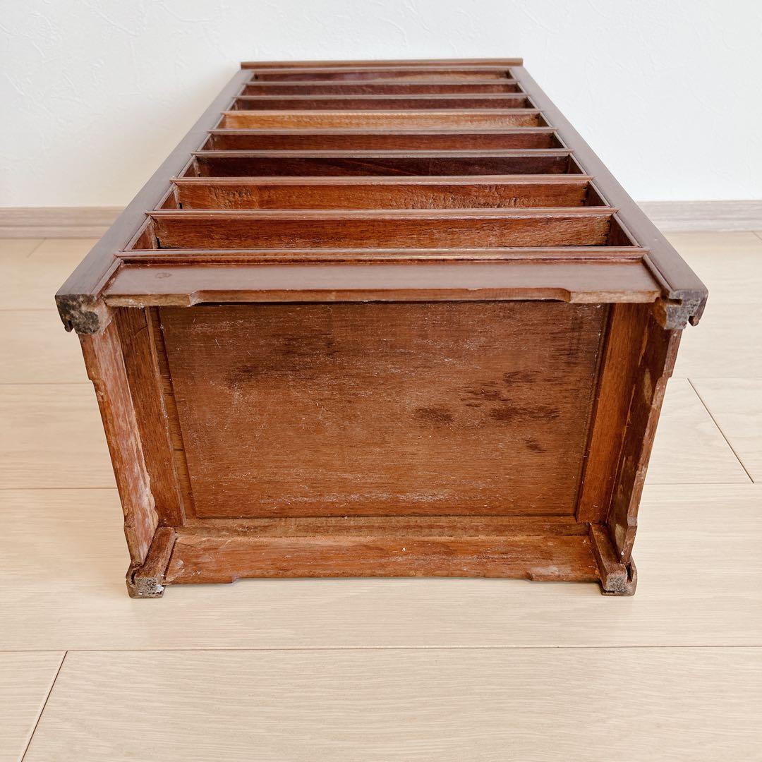 螺鈿細工 箪笥 整理箪笥 8段 木製チェスト 中国骨董 唐木