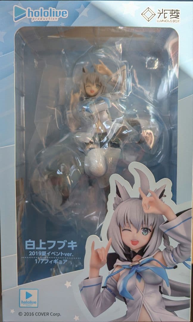l*e様 【未開封 修正台座付き】ホロライブ 白上フブキ 1/7スケールフィギュ