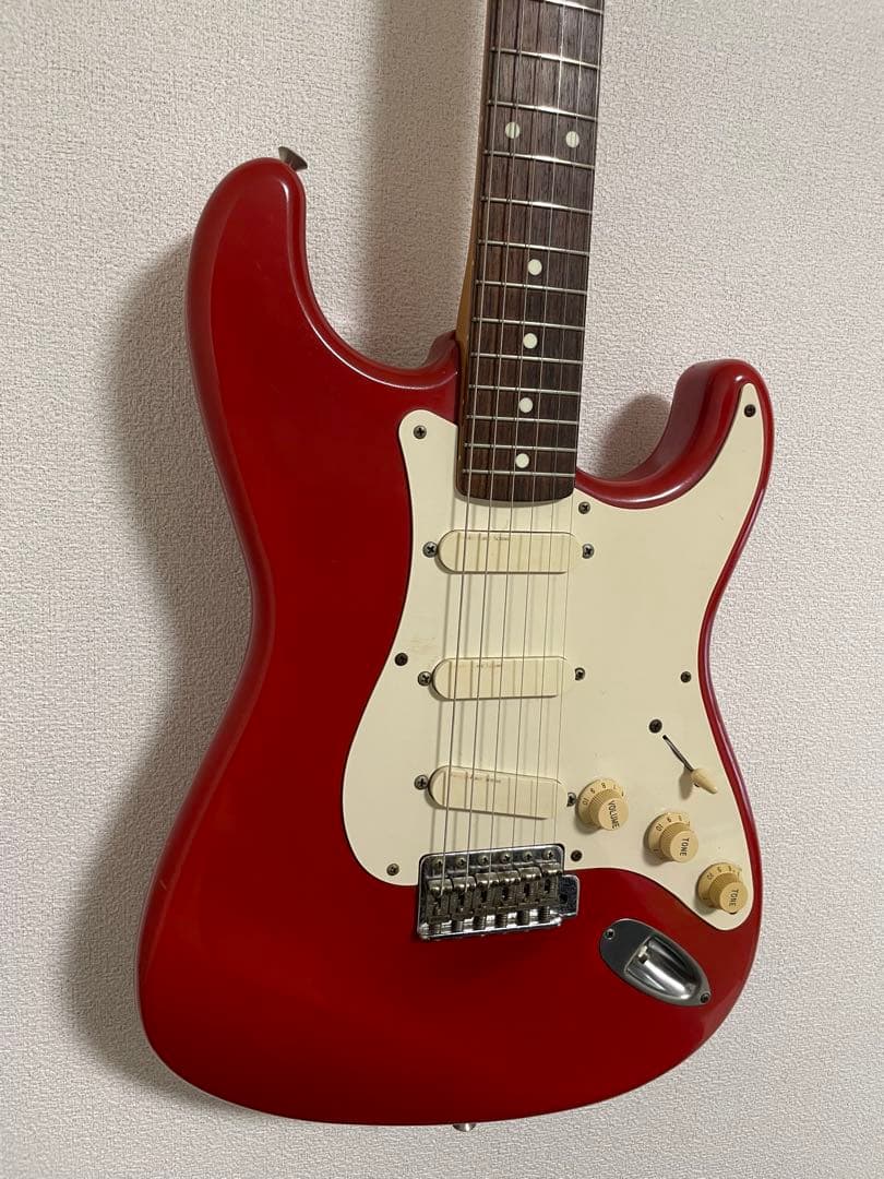 フェンダーストラトキャスター　レースセンサー　フィエスタレッド