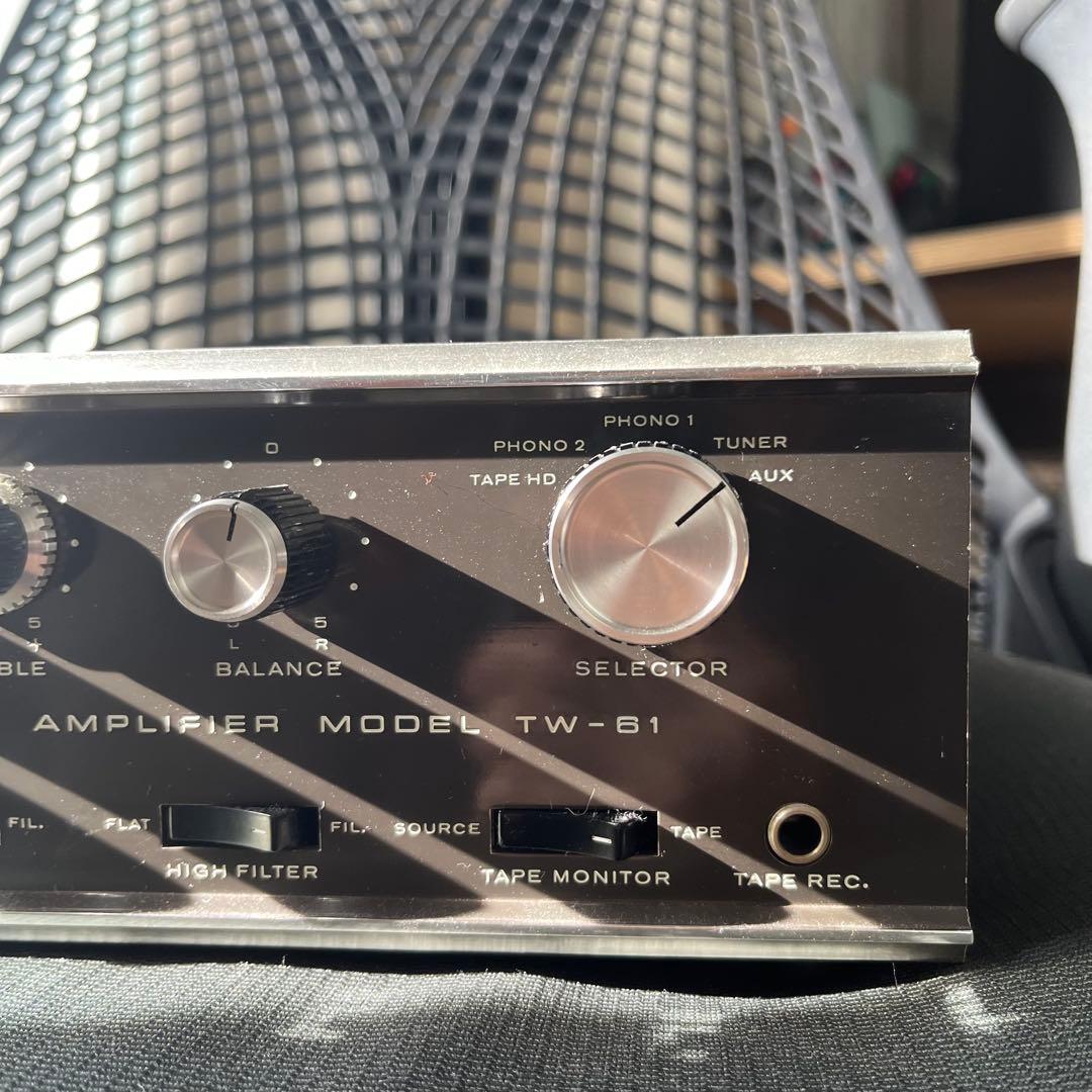 TW-61 TRIO プリメインアンプ　2025年整備済み動作品