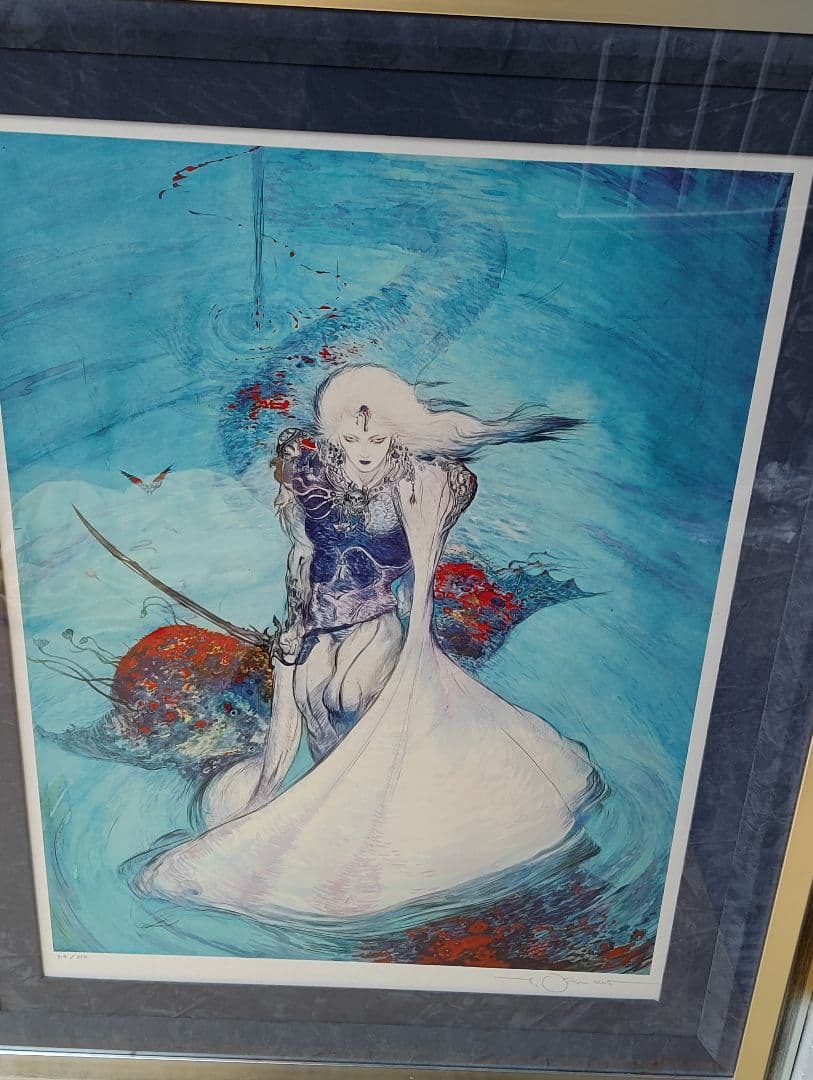 J*Y様 天野喜孝 アルビノの戦士 ミクスドメディア　319/350