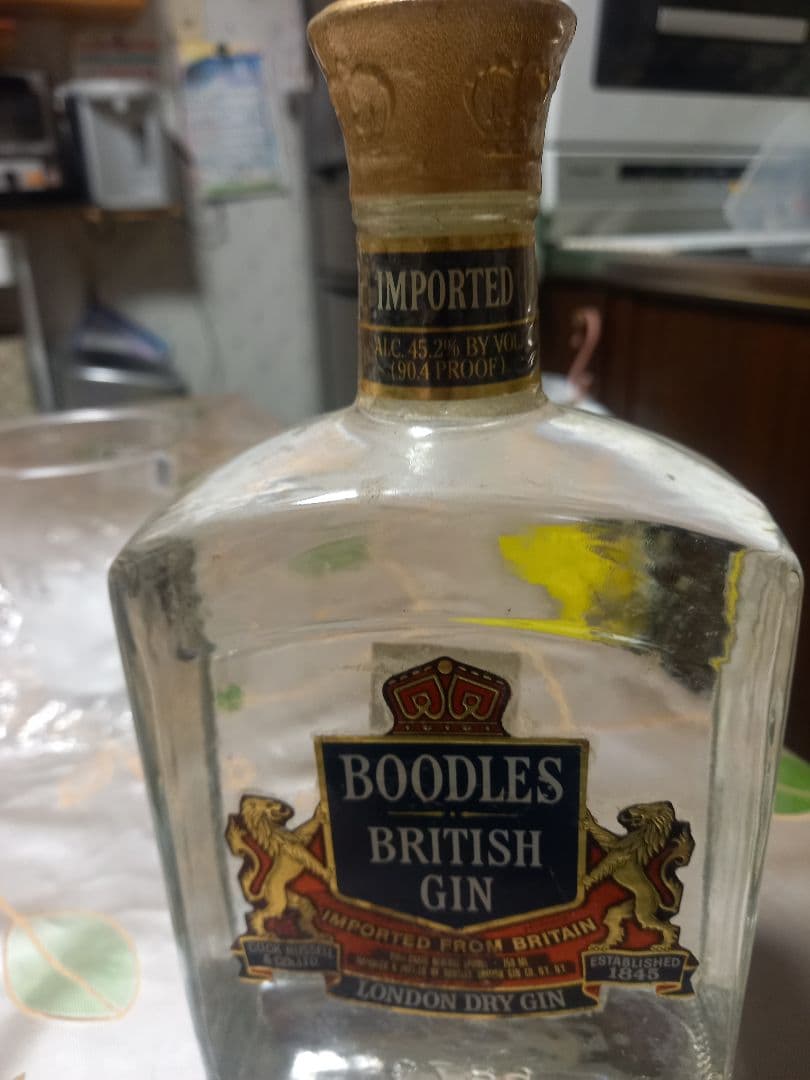 Boodles British Gin ロンドンドライジン 43%