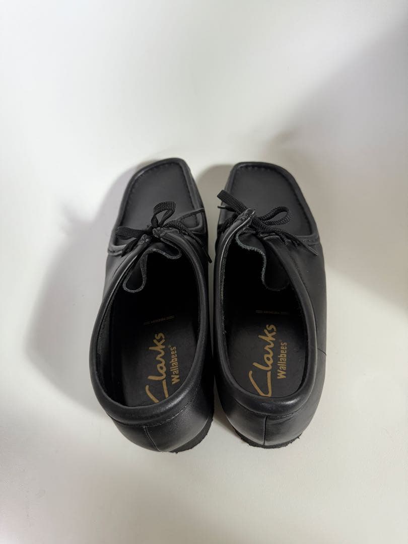 Clarks ワラビー 黒 11.5