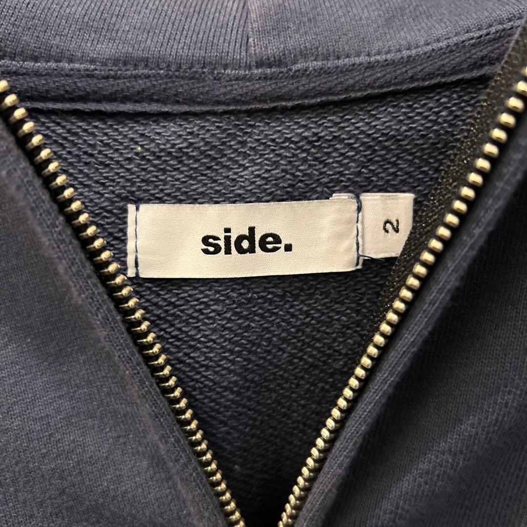 SIDE SERVICE ジップパーカー　sideservice 完売品
