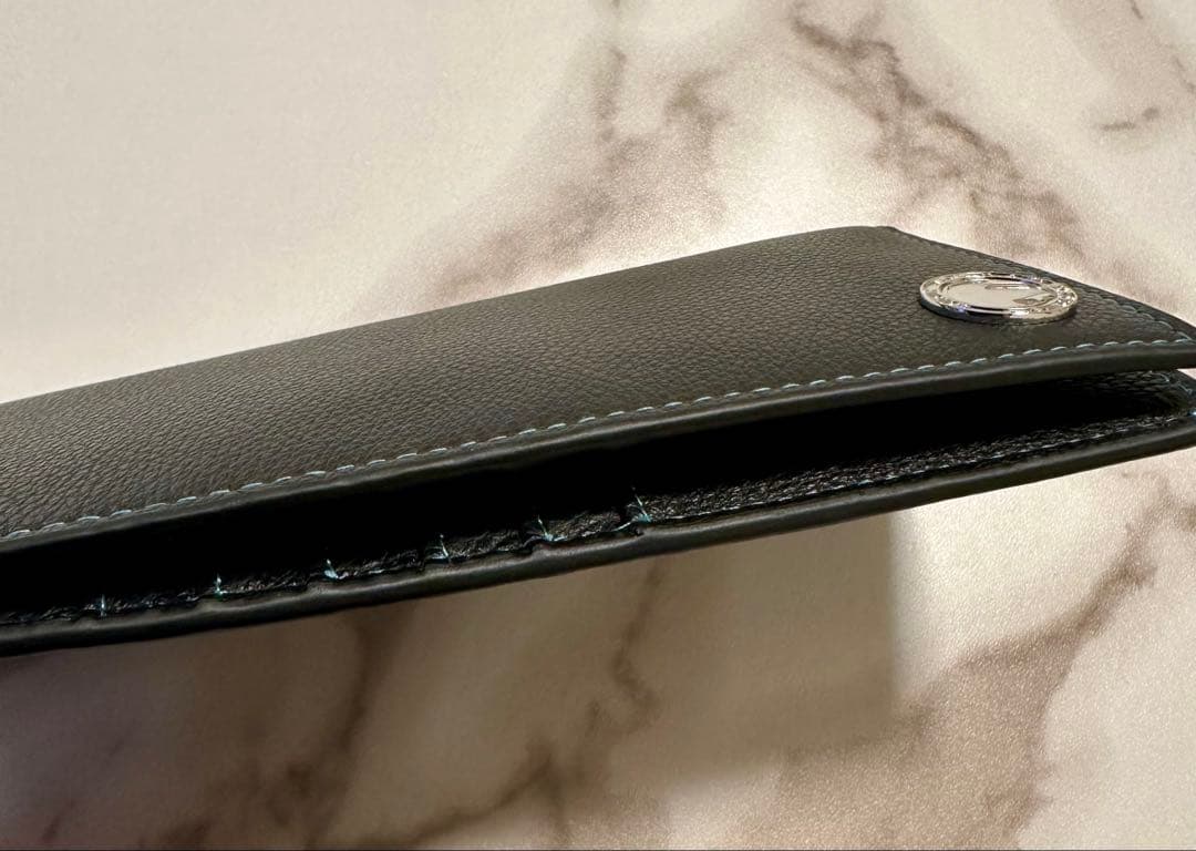 五等分の花嫁　イタリアンレザー薄型　長財布　中野三玖