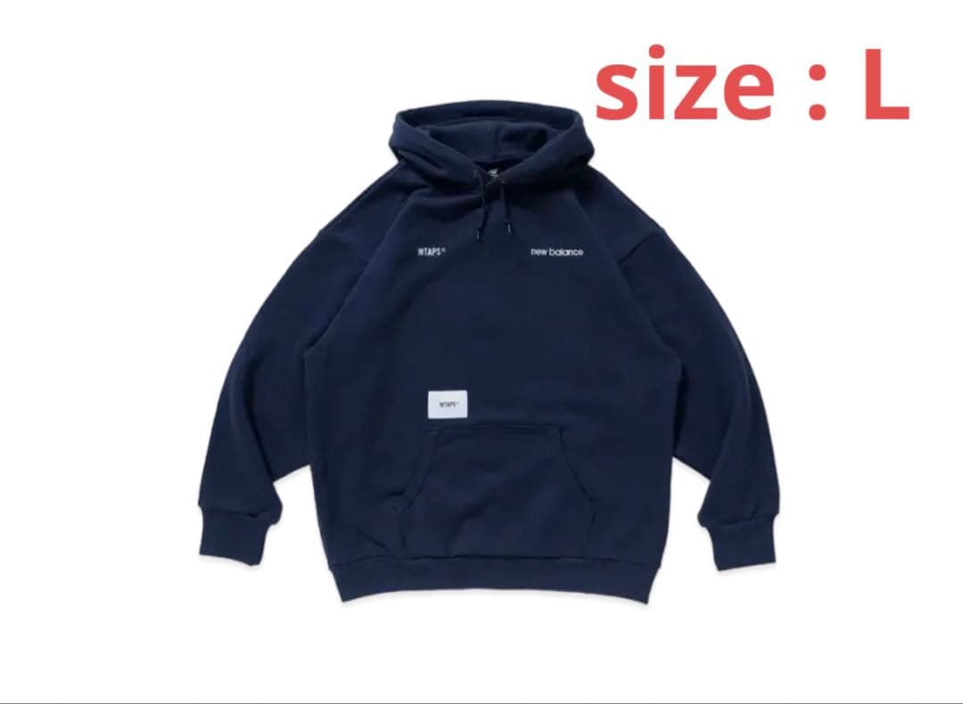 (美品)WTAPS*New balance コラボフーディ