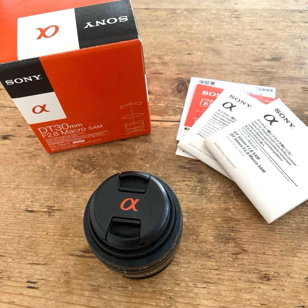 SONY α DT30mm F2.8 Macro SAM マクロ レンズ