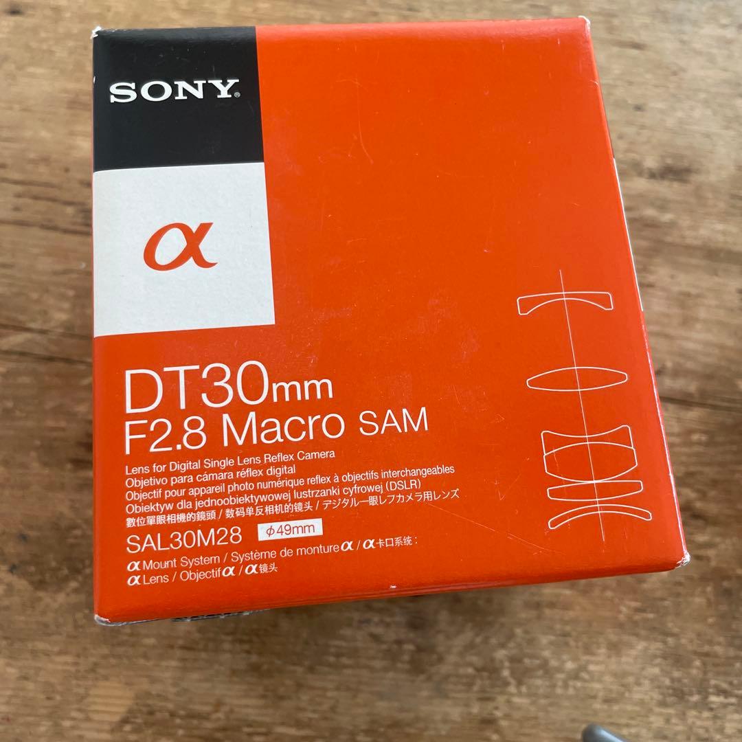 SONY α DT30mm F2.8 Macro SAM マクロ レンズ