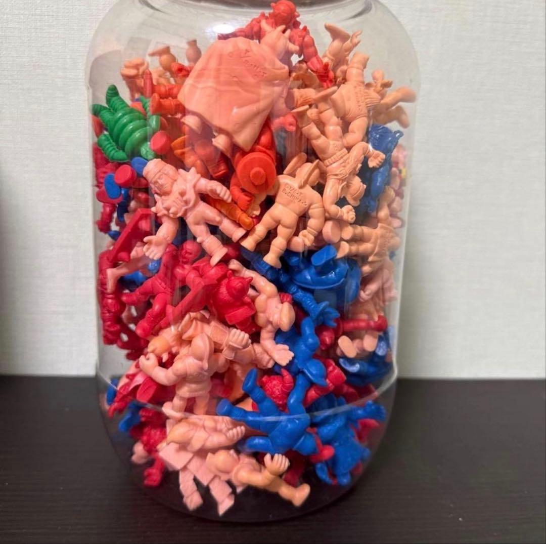 キン消し　まとめ売り　お楽しみ　昭和　ガチャガチャ　キン肉マン　カラーリング入り