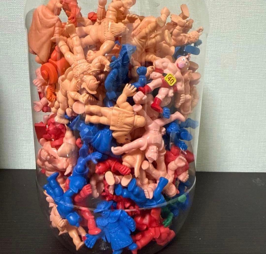 キン消し　まとめ売り　お楽しみ　昭和　ガチャガチャ　キン肉マン　カラーリング入り