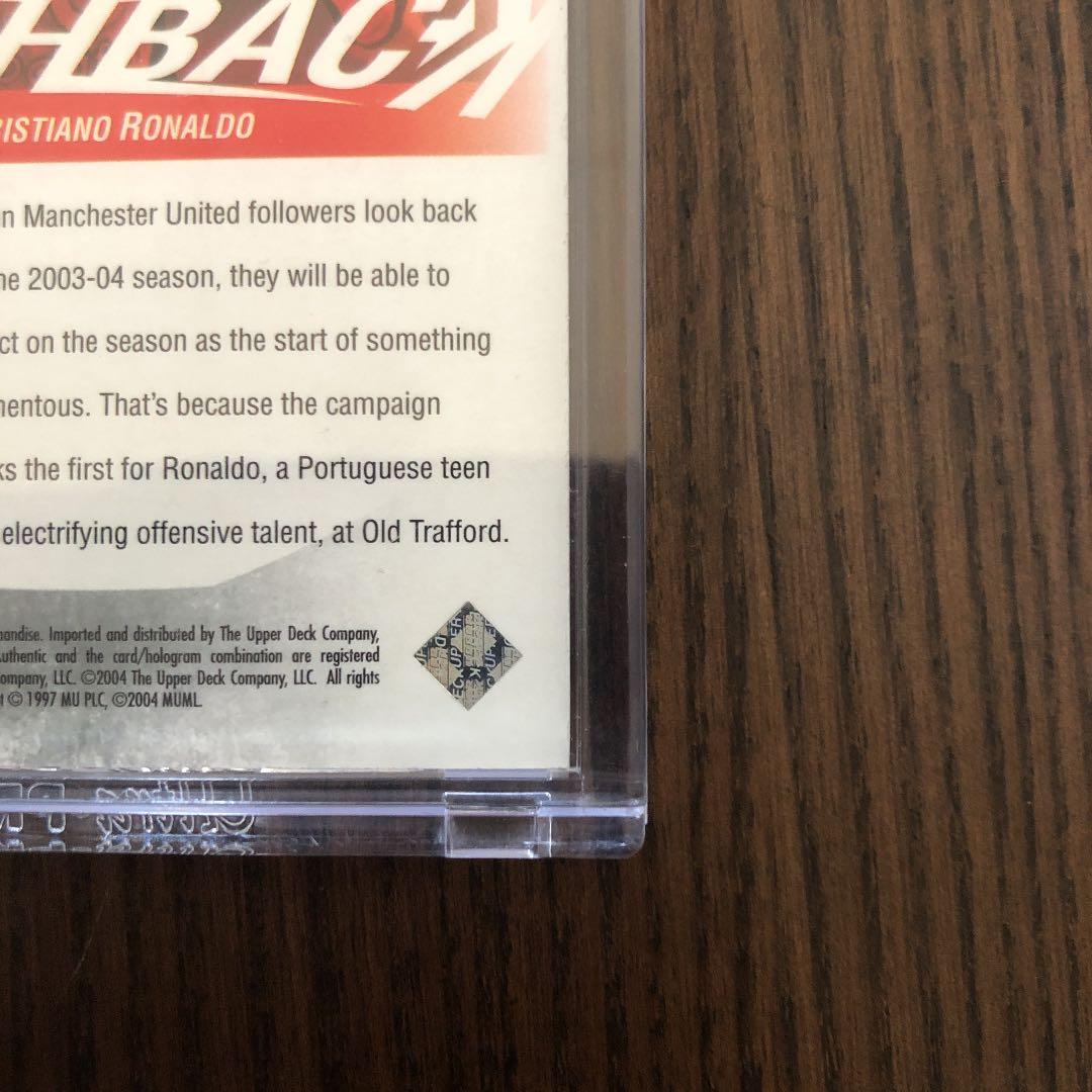 ロナウド　ルーキーカード　マンチェスター　1/500 ronaldo rc