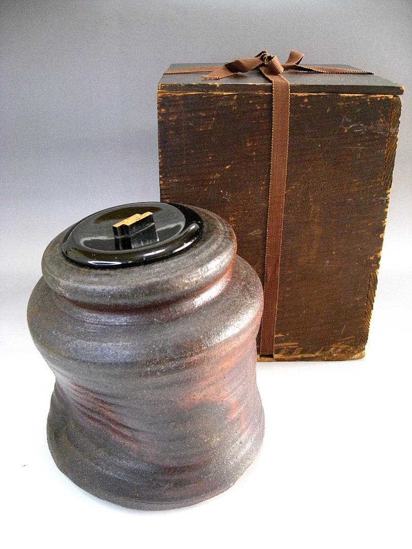 #古備前 変形 水指 #茶道具 #備前焼 #古備前 #時代 #水指 # No20